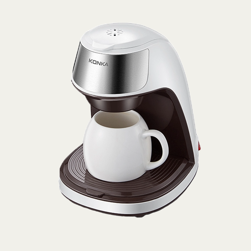 Experience coffee perfection with our drip-type coffee machine. Compact, versatile, and stylish in chic white, it operates globally, featuring durable stainless-steel build, semi-automatic operation, and easy maintenance. Ideal for any kitchen or office setup